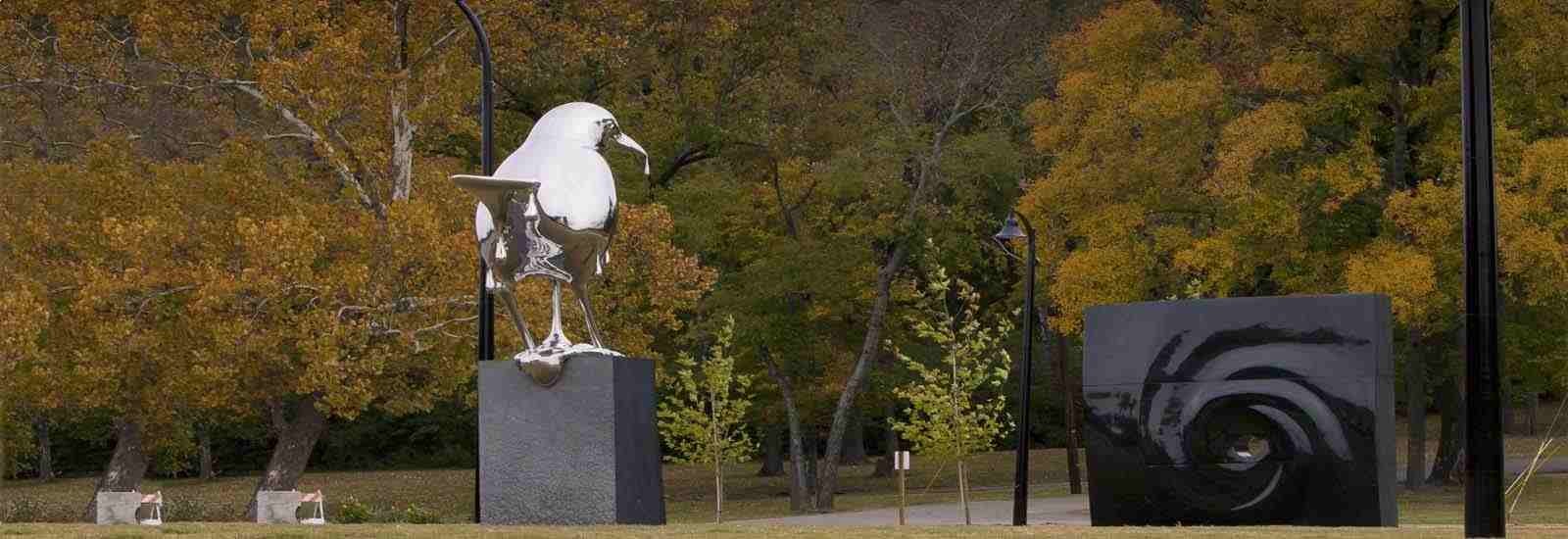 chất lượng Điêu khắc kim loại ngoài trời nhà máy