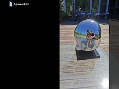 Bức tượng thép không gỉ nhỏ hiện đại cho trang trí nội thất