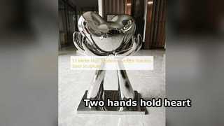 Tượng inox hiện đại cao 1,5m