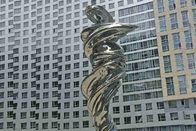 Điêu khắc bằng thép không gỉ đánh bóng Venus Chiều cao 28 mét để trang trí Plaza